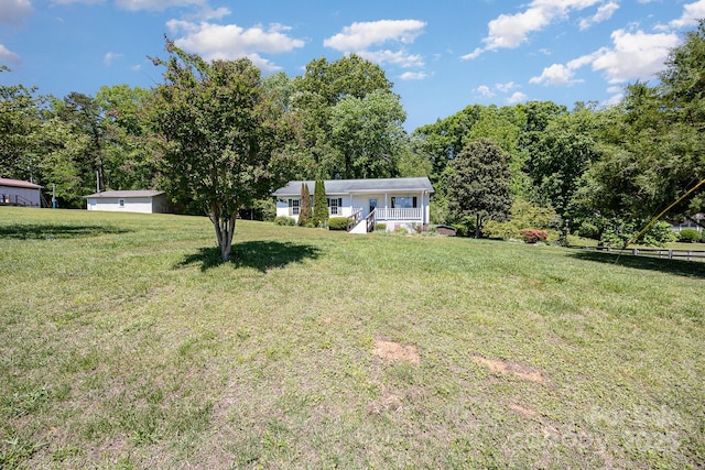38367 Loblolly Ln, New London, NC 28127 - view of grassy yard