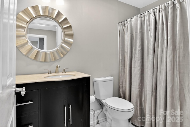 3127 N Center St, Hickory, NC 28601 - bathroom featuring vanity and toilet