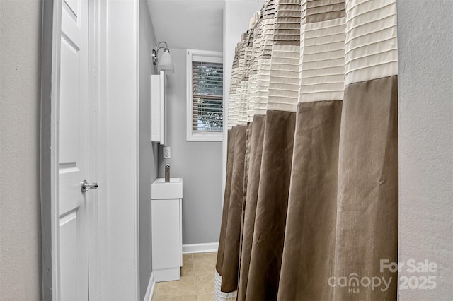 3127 N Center St, Hickory, NC 28601 - bathroom with tile patterned flooring