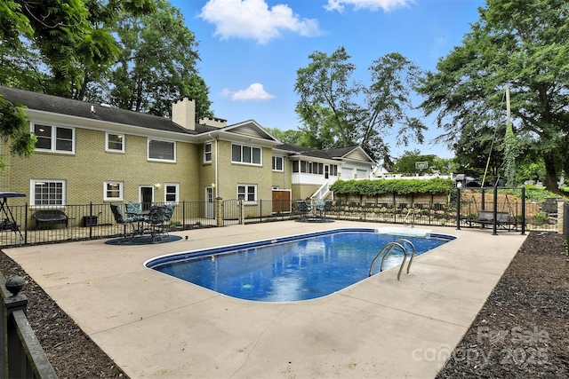 3127 N Center St, Hickory, NC 28601 - view of pool featuring a patio