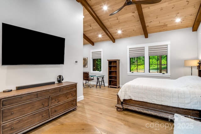 1416 E Clubhouse Rd Unit 73, Sylva, NC 28779 - bedroom featuring light wood finished floors, wooden ceiling, and an office area