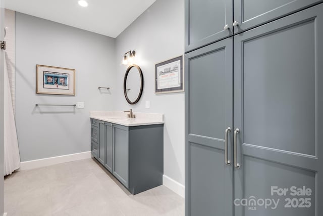 1416 E Clubhouse Rd Unit 73, Sylva, NC 28779 - bathroom featuring vanity and recessed lighting