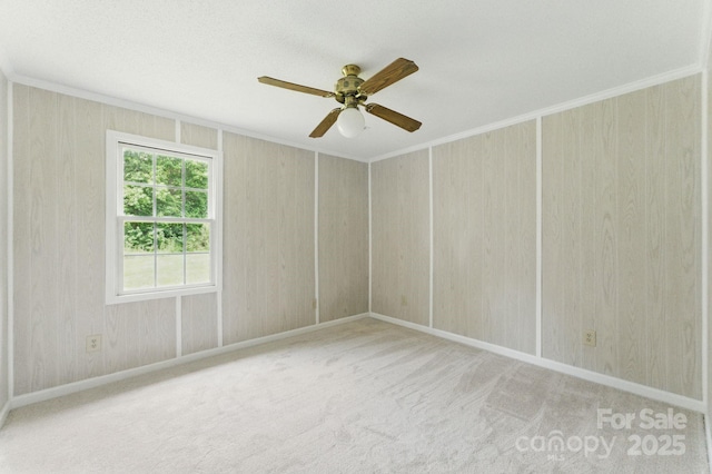 4681-4709 Grassy Creek Rd, Denver, NC 28037 - carpeted empty room featuring crown molding and ceiling fan