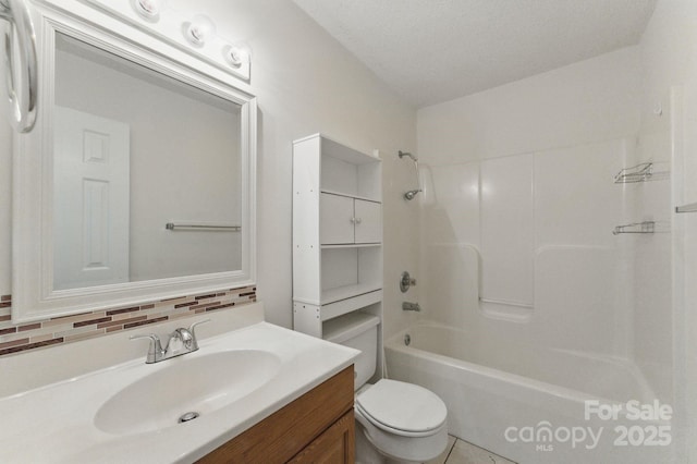 4681-4709 Grassy Creek Rd, Denver, NC 28037 - bathroom with vanity, decorative backsplash, and shower / washtub combination