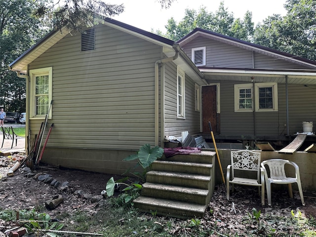 1041 Tomlinson Loop, Connelly Springs, NC 28612 - rear view of property
