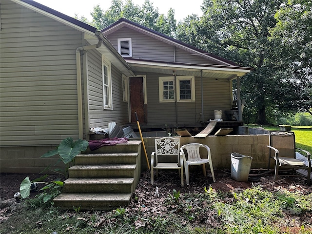 1041 Tomlinson Loop, Connelly Springs, NC 28612 - back of property