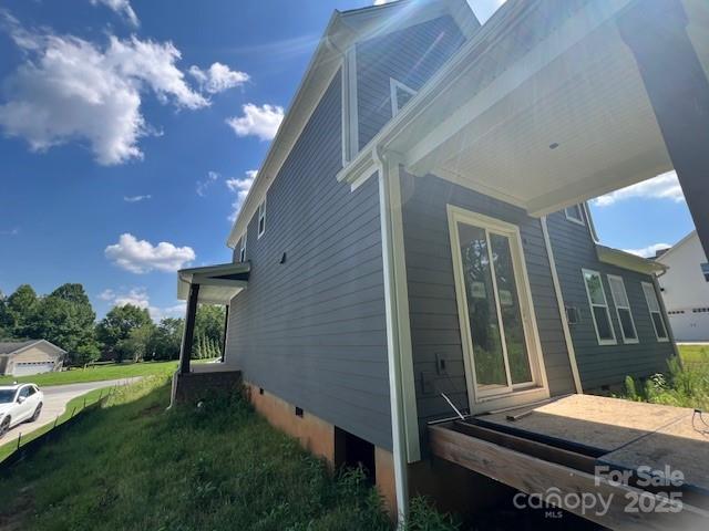 3218 Player Ct, Salisbury, NC 28144 - view of home's exterior featuring crawl space