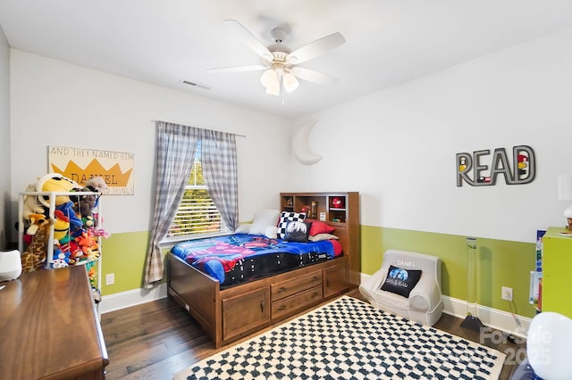 101 Cross Current Ln, Belmont, NC 28012 - bedroom with wood finished floors and ceiling fan