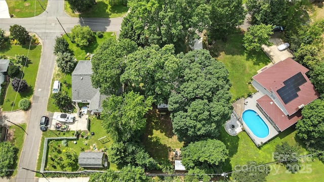 602 Unity St, Fort Mill, SC 29715 - bird's eye view of a pool area
