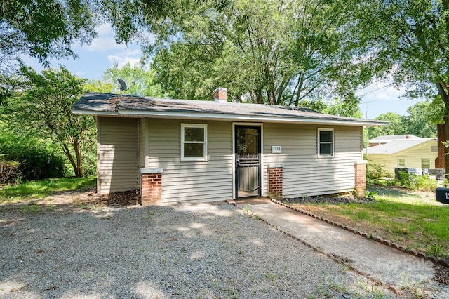 1224 Hollywood Ter, Albemarle, NC 28001 - back of house featuring a chimney
