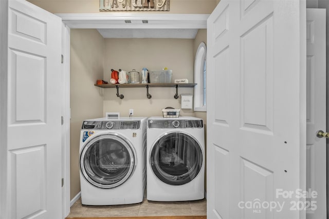 5476 Twelve Oak Ln, Conover, NC 28613 - laundry area featuring washing machine and clothes dryer