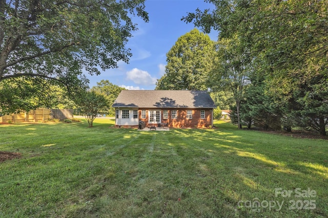 5476 Twelve Oak Ln, Conover, NC 28613 - back of property with french doors