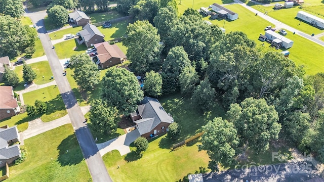 5476 Twelve Oak Ln, Conover, NC 28613 - aerial view of property and surrounding area with nearby suburban area
