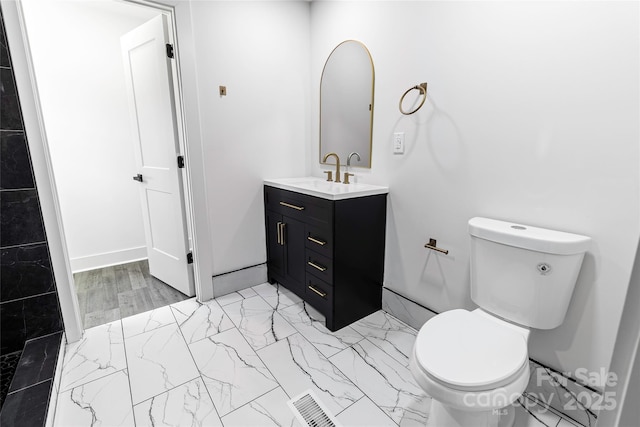 132 Kennedy Ave, Kannapolis, NC 28083 - bathroom with vanity and toilet