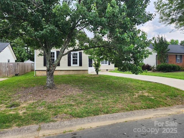 3106 Faircroft Way, Monroe, NC 28110 - obstructed view of property featuring driveway
