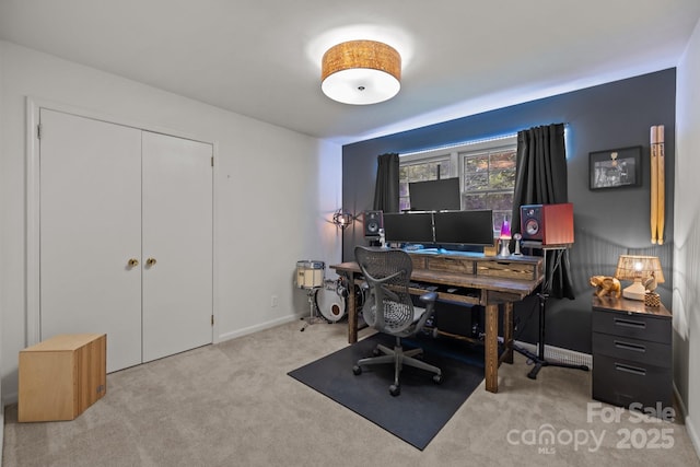 115 Fox Run Dr, Fort Mill, SC 29715 - carpeted home office with baseboards
