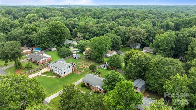 115 Fox Run Dr, Fort Mill, SC 29715 - drone / aerial view of a heavily wooded area