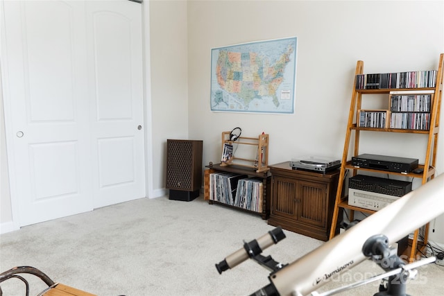 1156 Mckee Farm Ln, Belmont, NC 28012 - exercise room featuring carpet flooring