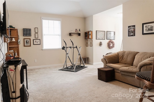1156 Mckee Farm Ln, Belmont, NC 28012 - carpeted living room with baseboards