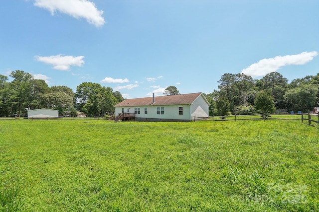 1069 Heather Glen Dr, Catawba, NC 28609 - view of yard