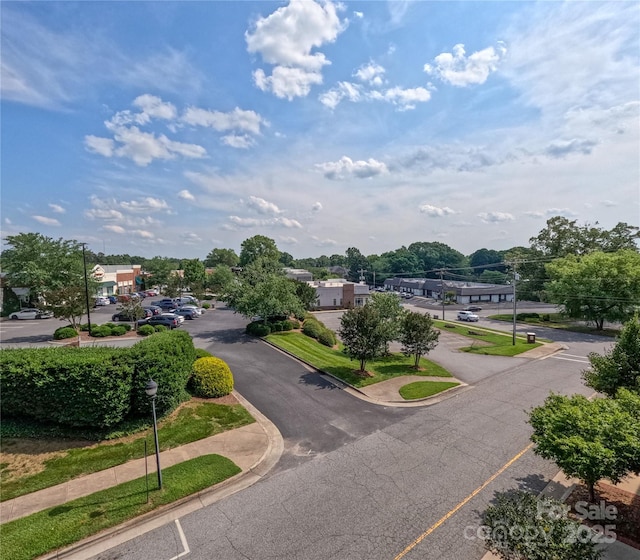 1410 4th Street Dr NW Unit 303, Hickory, NC 28601 - view of asphalt road with street lights, curbs, and sidewalks