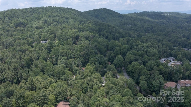 104 Britton Ave, Hendersonville, NC 28791 - drone / aerial view of a mountain backdrop