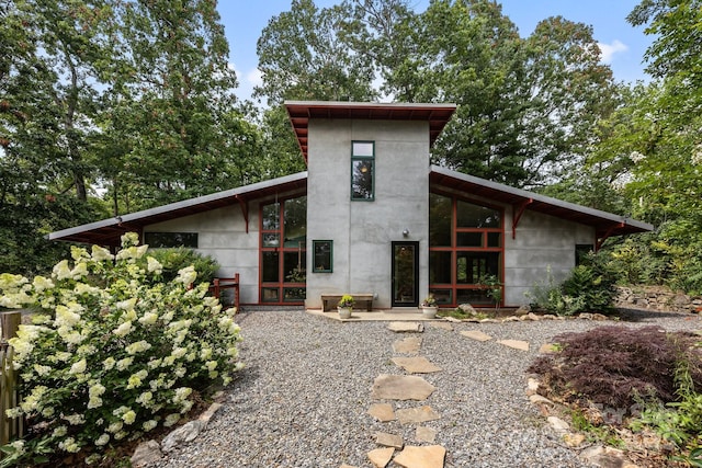 27 Rosebud Ln, Fairview, NC 28730 - rear view of house