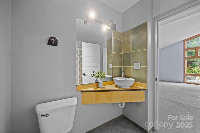 27 Rosebud Ln, Fairview, NC 28730 - bathroom with a sink and toilet