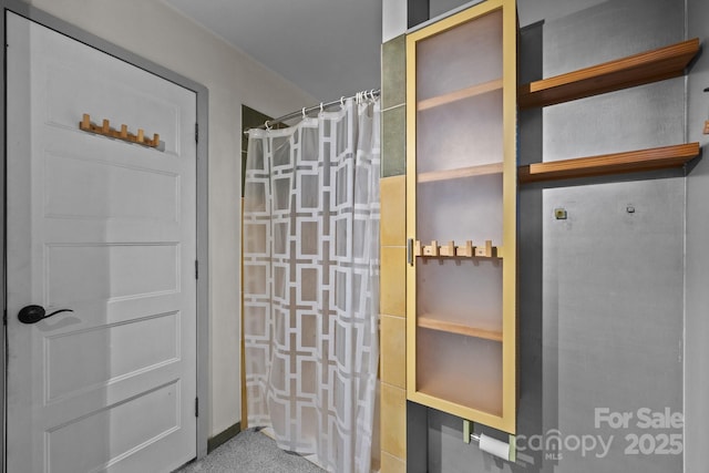 27 Rosebud Ln, Fairview, NC 28730 - full bathroom with a shower with curtain