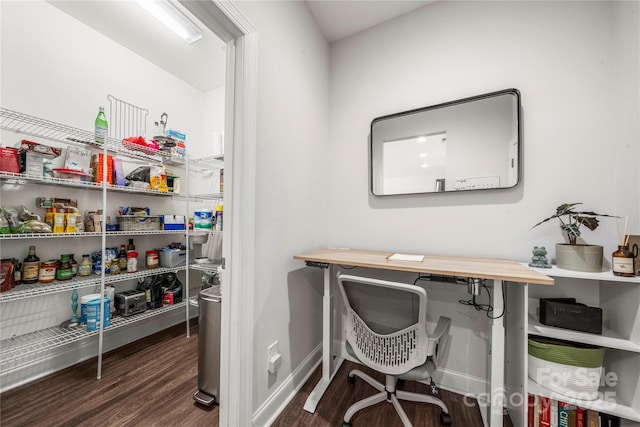 1009 Kemp Rd, Indian Trail, NC 28079 - office featuring wood finished floors and baseboards