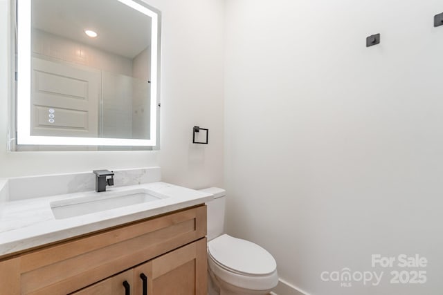 101 Bryan St, Kannapolis, NC 28083 - bathroom with toilet and vanity