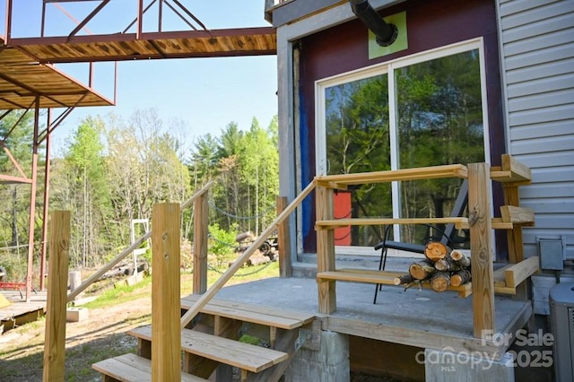 2668 Reedy Branch Rd, Purlear, NC 28665 - view of deck