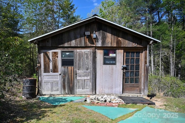 2668 Reedy Branch Rd, Purlear, NC 28665 - view of outdoor structure