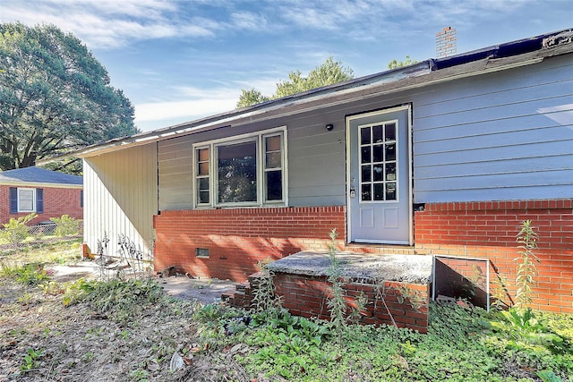 112 Harmony Trl, Gastonia, NC 28056 - view of exterior entry featuring brick siding