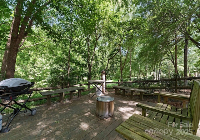 9141 Covey Hollow Ct, Charlotte, NC 28210 - view of wooden deck