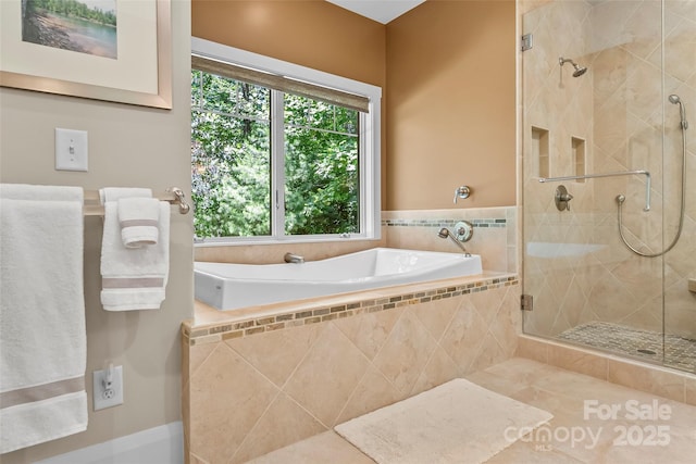 429 Turtle Head Dr, Nebo, NC 28761 - full bath featuring a bath and a shower stall