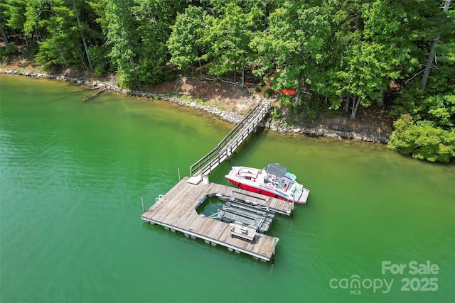 429 Turtle Head Dr, Nebo, NC 28761 - dock area with a water view