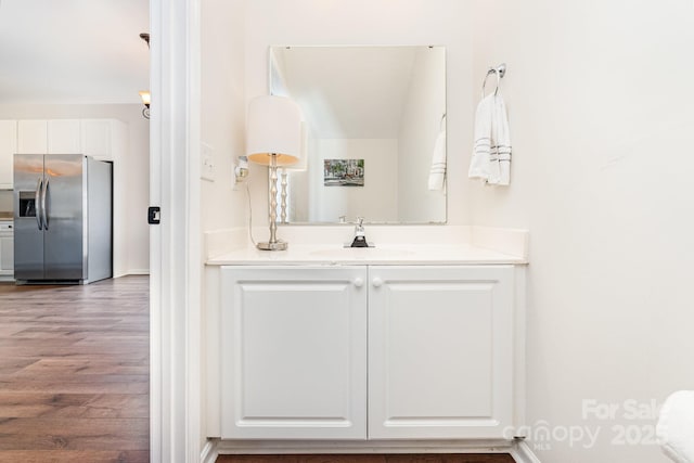 28 Ridgestone Cir, Mauldin, SC 29662 - bathroom with wood finished floors and vanity