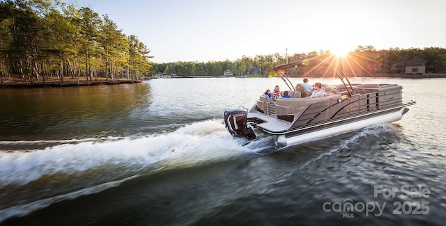 4371 Reed Creek Dr, Sherrills Ford, NC 28673 - dock featuring a water view and a wooded view