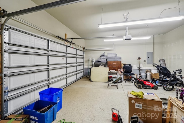 739 Terrace Park, Rock Hill, SC 29730 - garage with a garage door opener and electric panel