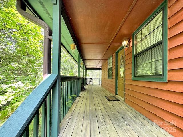 57 Copperhead Cv, Sylva, NC 28779 - view of wooden deck