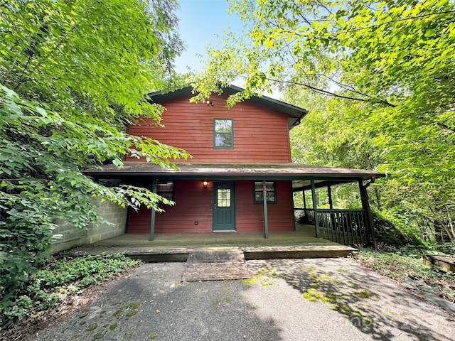57 Copperhead Cv, Sylva, NC 28779 - view of front facade with a porch