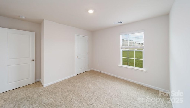 462 Janie Cir Unit 100, Newton, NC 28658 - unfurnished bedroom featuring carpet floors and recessed lighting
