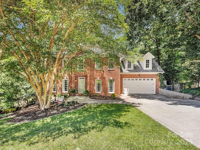 11126 Windgate Ct, Tega Cay, SC 29708 - view of front of house with driveway and brick siding