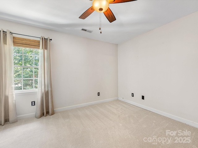 11126 Windgate Ct, Tega Cay, SC 29708 - empty room with a ceiling fan and carpet flooring