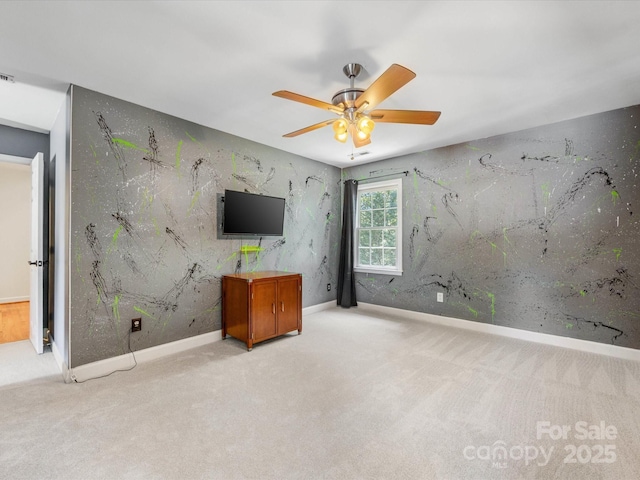 11126 Windgate Ct, Tega Cay, SC 29708 - unfurnished bedroom with carpet flooring and a ceiling fan