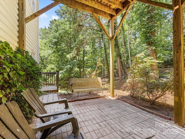 11126 Windgate Ct, Tega Cay, SC 29708 - view of patio