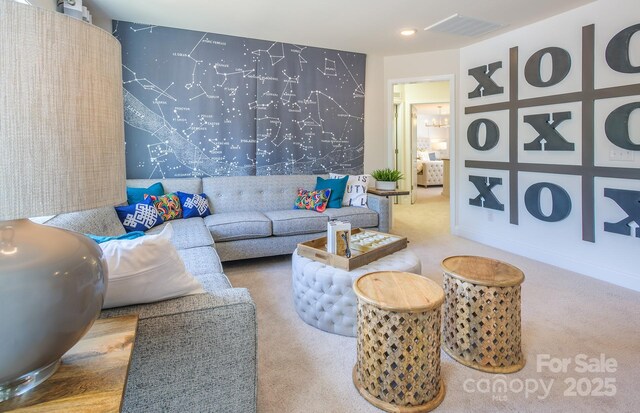 1041 Waxhaw Crossing Dr Unit 058, Waxhaw, NC 28173 - living room featuring carpet floors