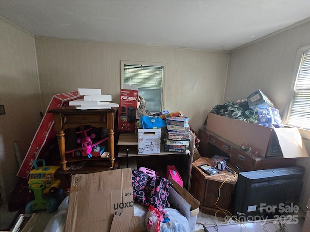 1206 Three Way Ln, Lenoir, NC 28645 - misc room featuring plenty of natural light and crown molding