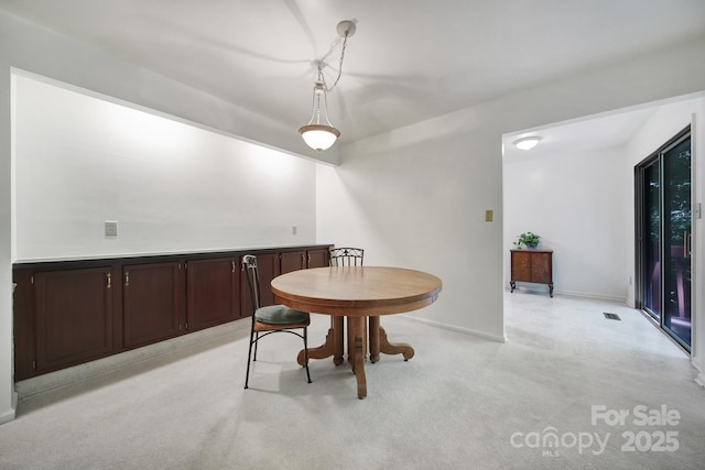 8416 Rittenhouse Cir, Charlotte, NC 28270 - dining space featuring light colored carpet and baseboards